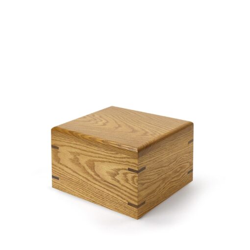 Red Oak Contemporary Cremation Urn