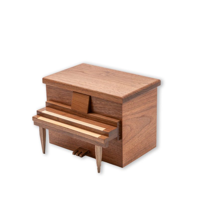 Piano Inspired Cremation Urn - Maple Nail Cremation Urns