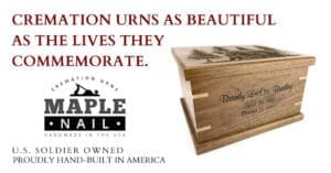 Maple Nail Cremation Urns